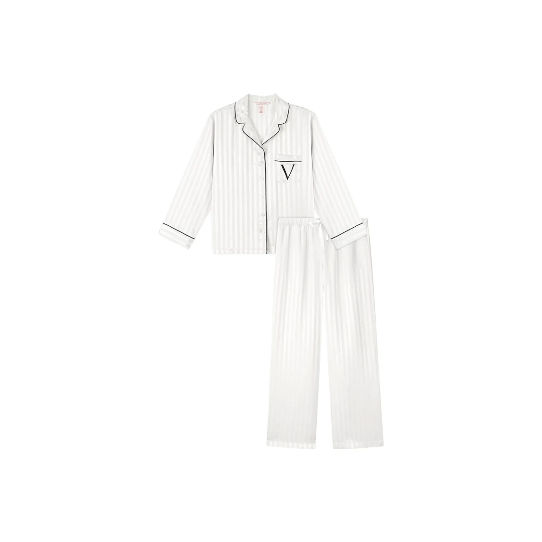 Victoria's Secret Pajama Set Women's White