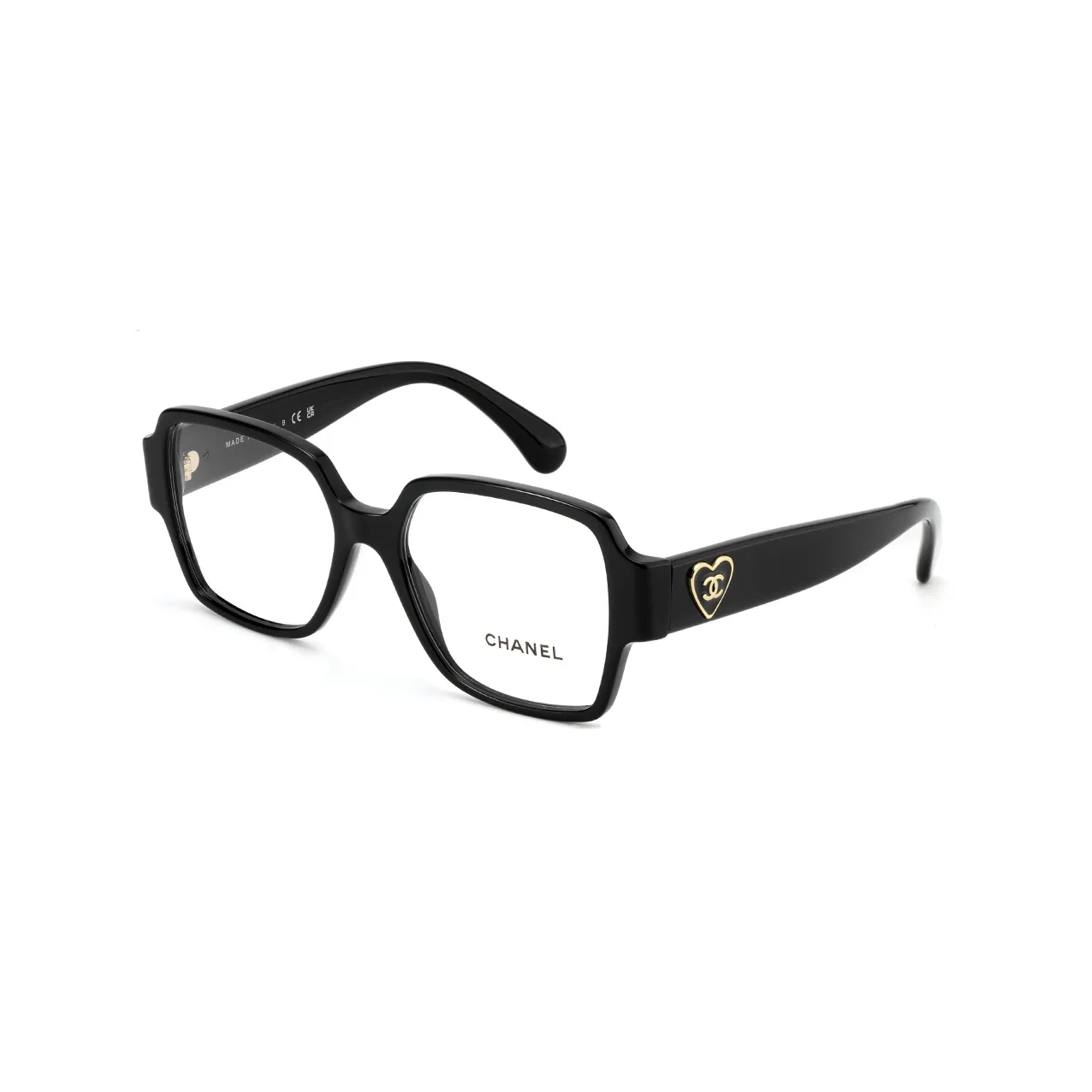 CHANEL Square Eyeglass Frames Unisex