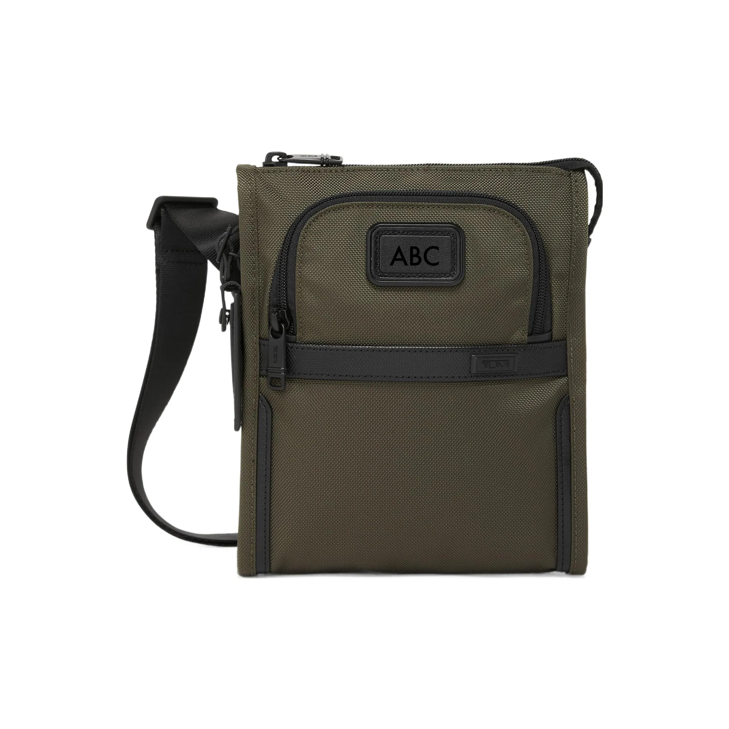 TUMI Nylon Messenger Bag Shoulder Bag Small Men's Umber