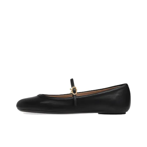 GIANVITO ROSSI Carla Туфли Мэри Джейн Черные Женские