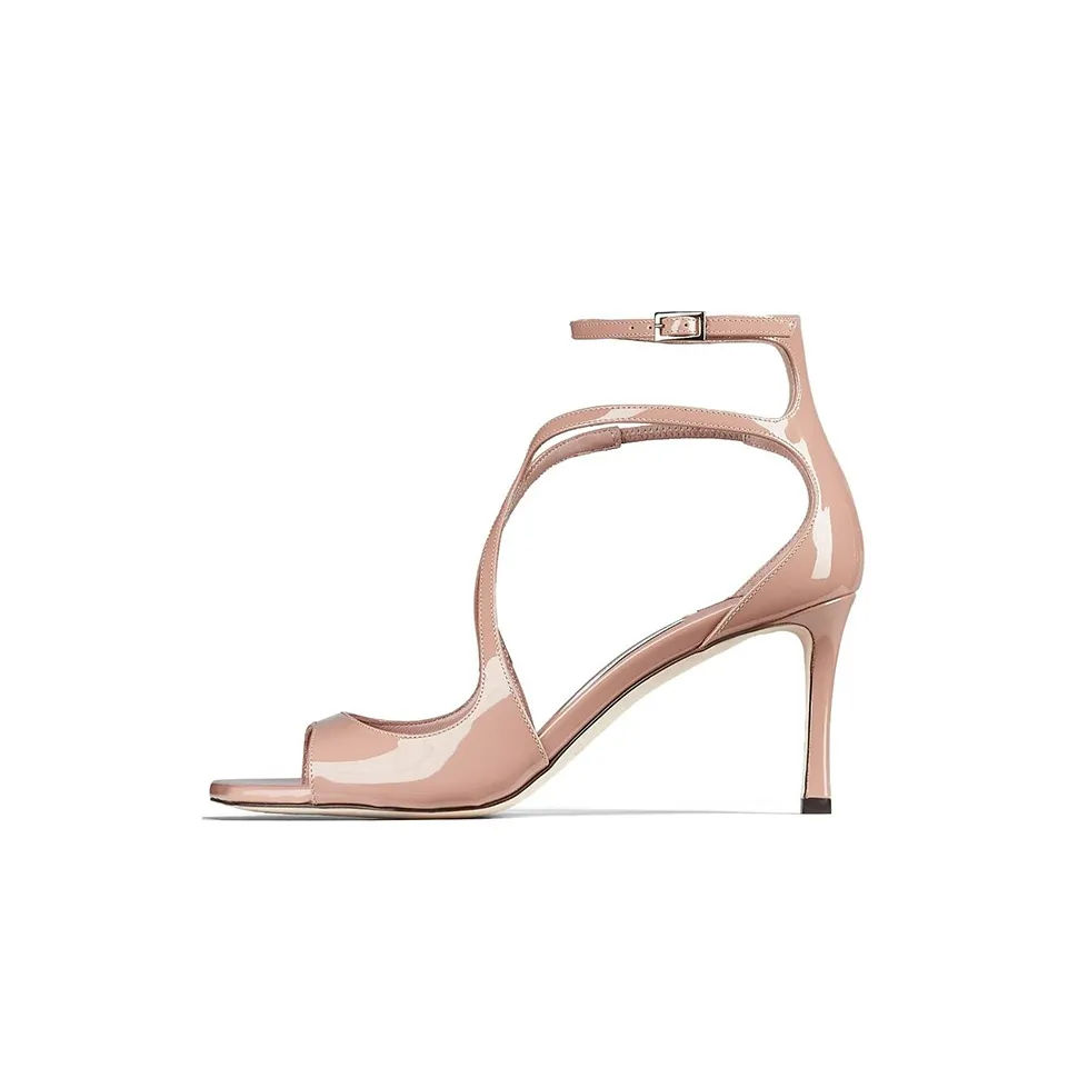 Jimmy Choo Azia 75mm Patent-leather Sandals