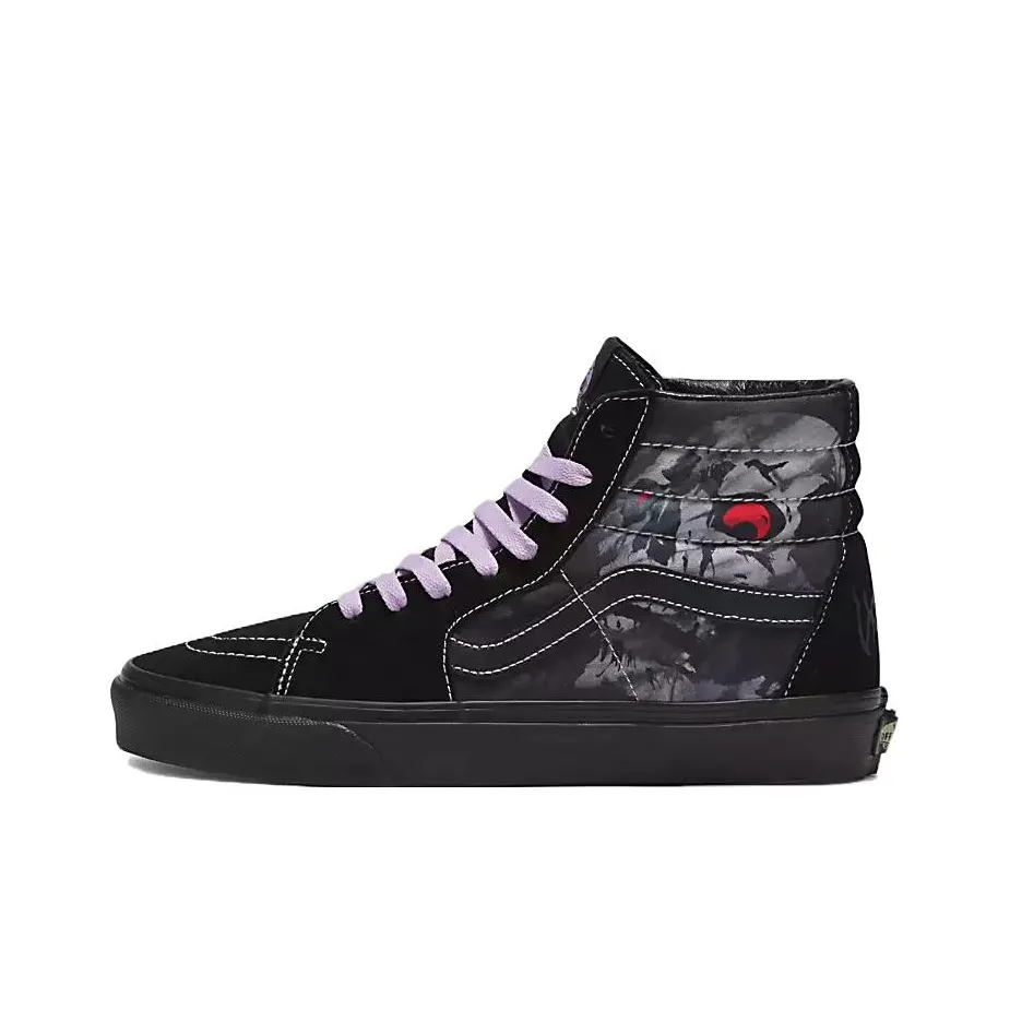 Vans Sk8 Hi 'Midnight Shift Black Skull'