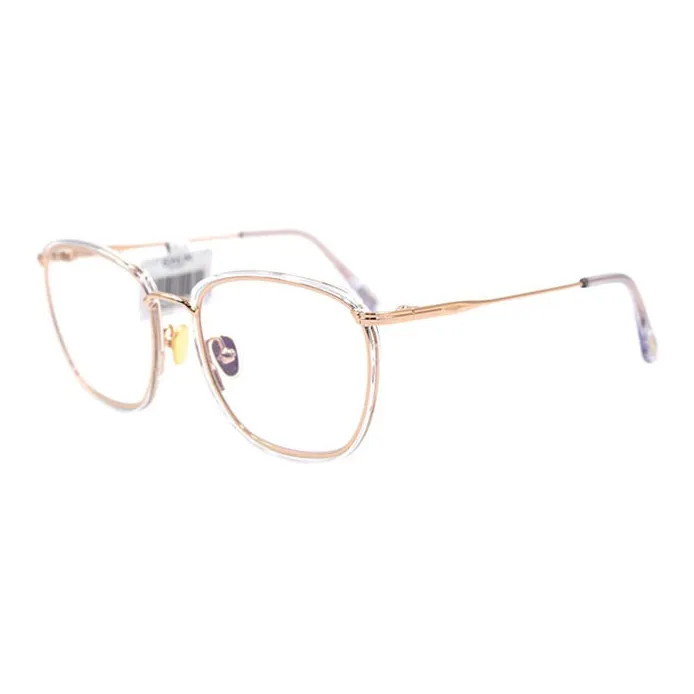 TF Plate And Metal Oval Optical Glasses Women's