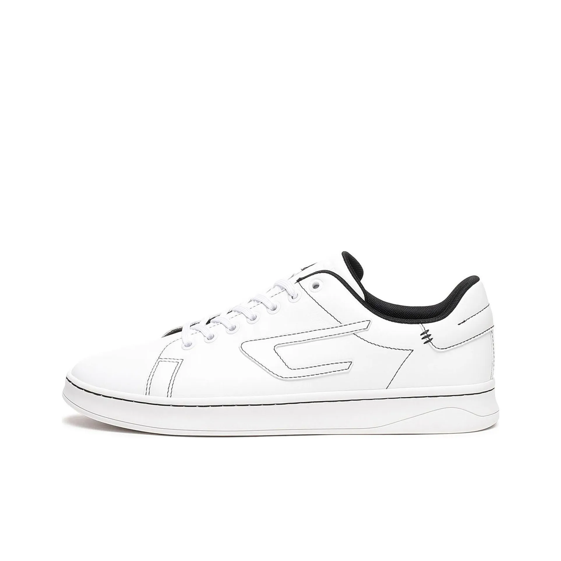 DIESEL S Athene Low Top Skateboard Shoes Men's White