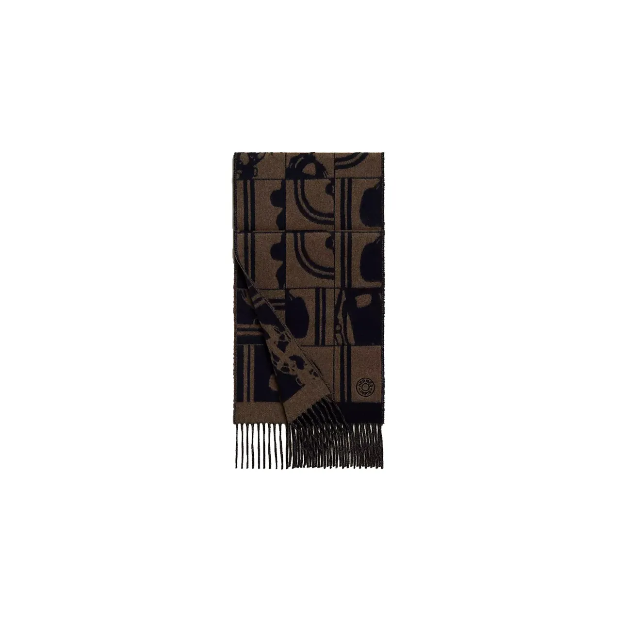 hermes Oran Cashmere Knit Scarves Men's