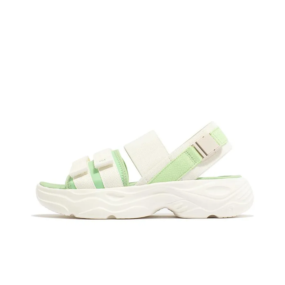 361° Пляжные сандалии Женские Белые Зеленые