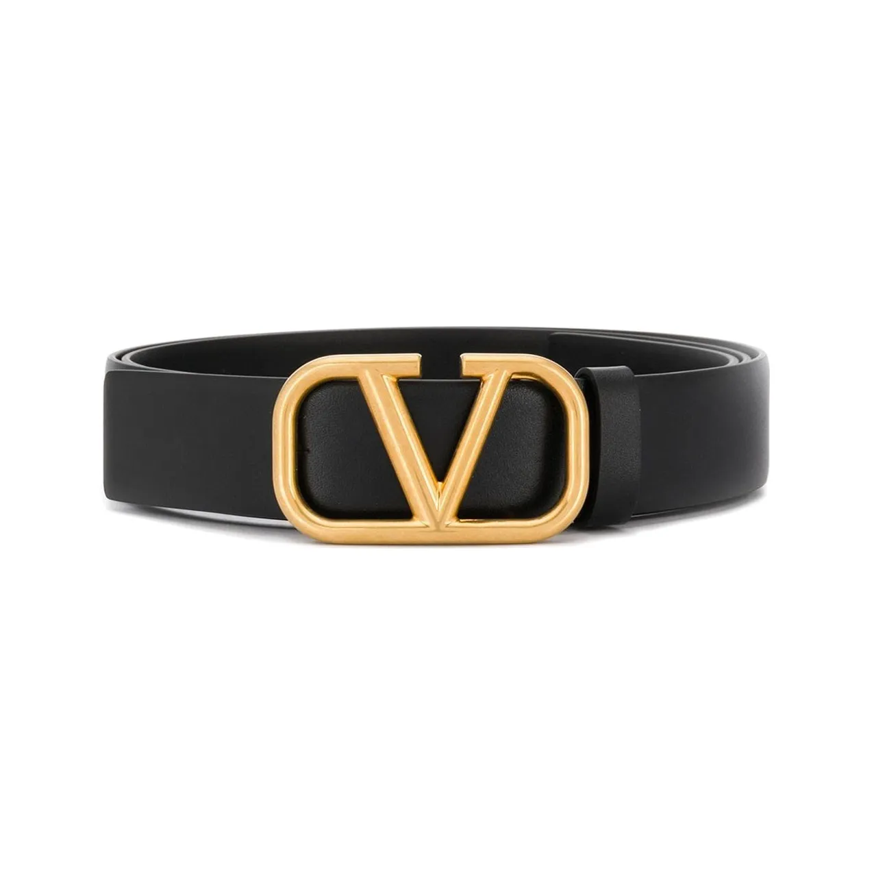 Valentino VLogo Signature Buckled Belt