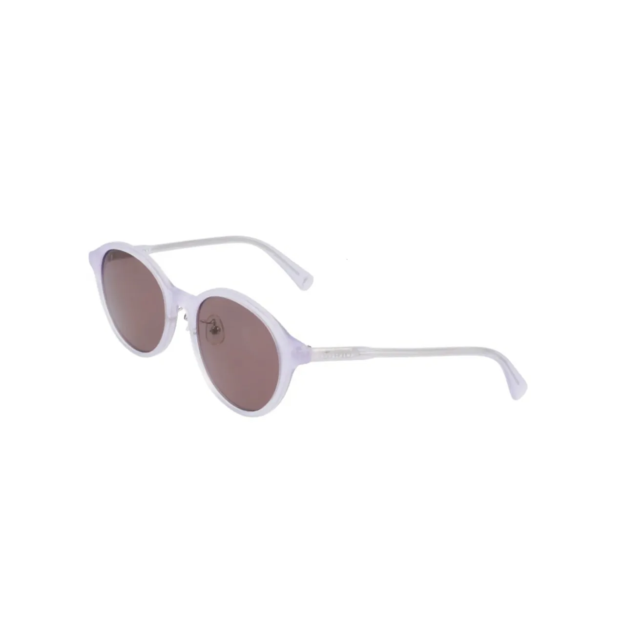 LONGCHAMP Plastic Round Sunglasses Women's Purple