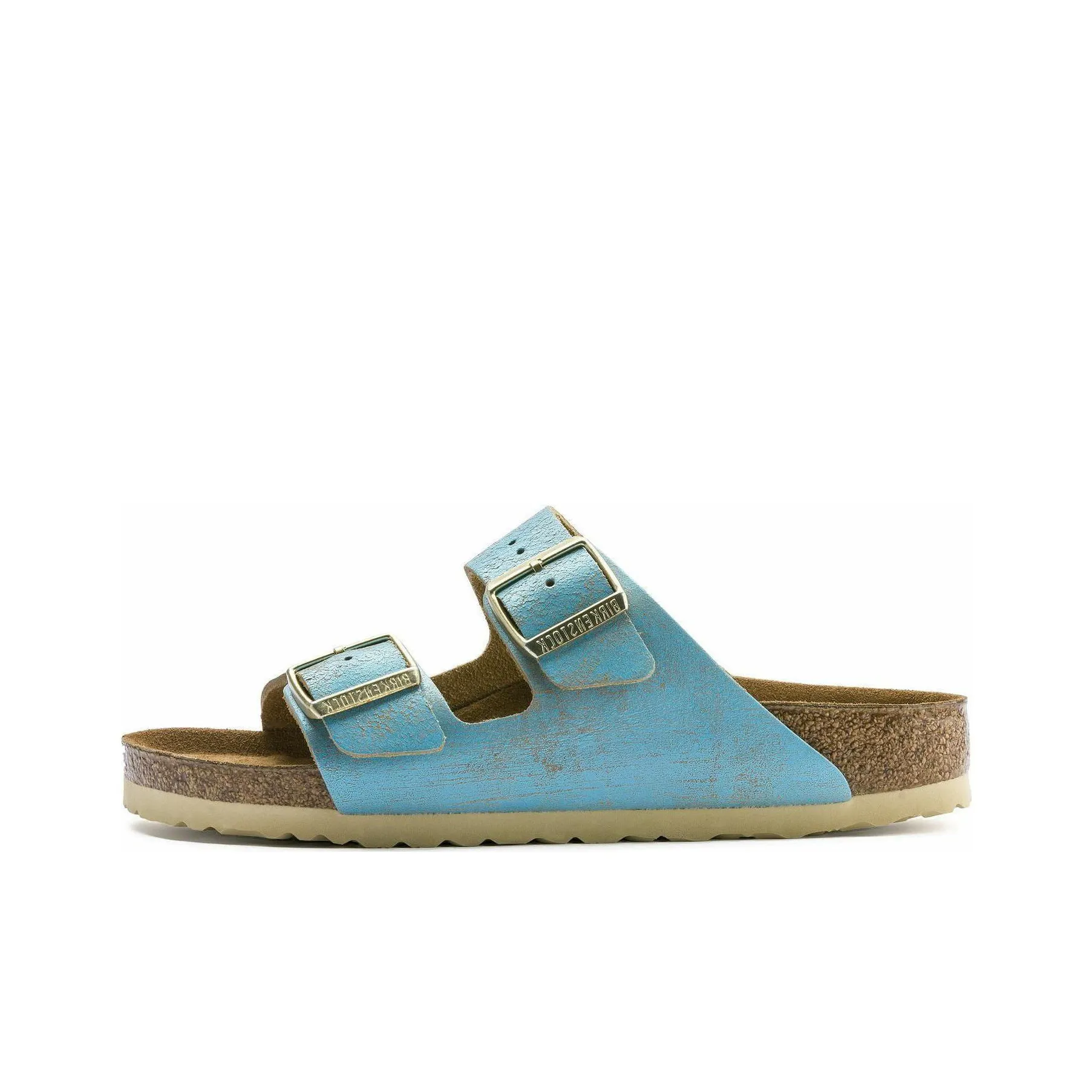 Birkenstock Slide Slippers Women's Aqua Green