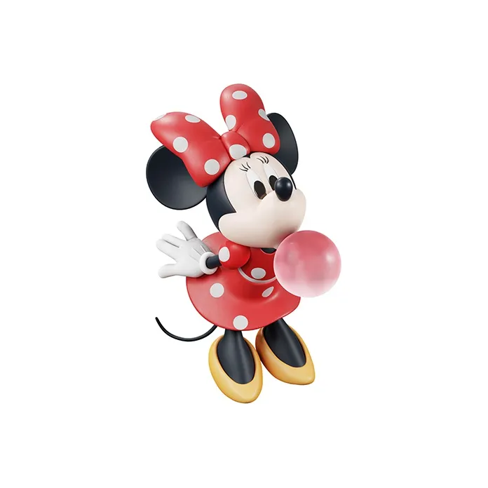 Disney Blow Пузырьки Minnie Classic Модные Фигурки 28 см