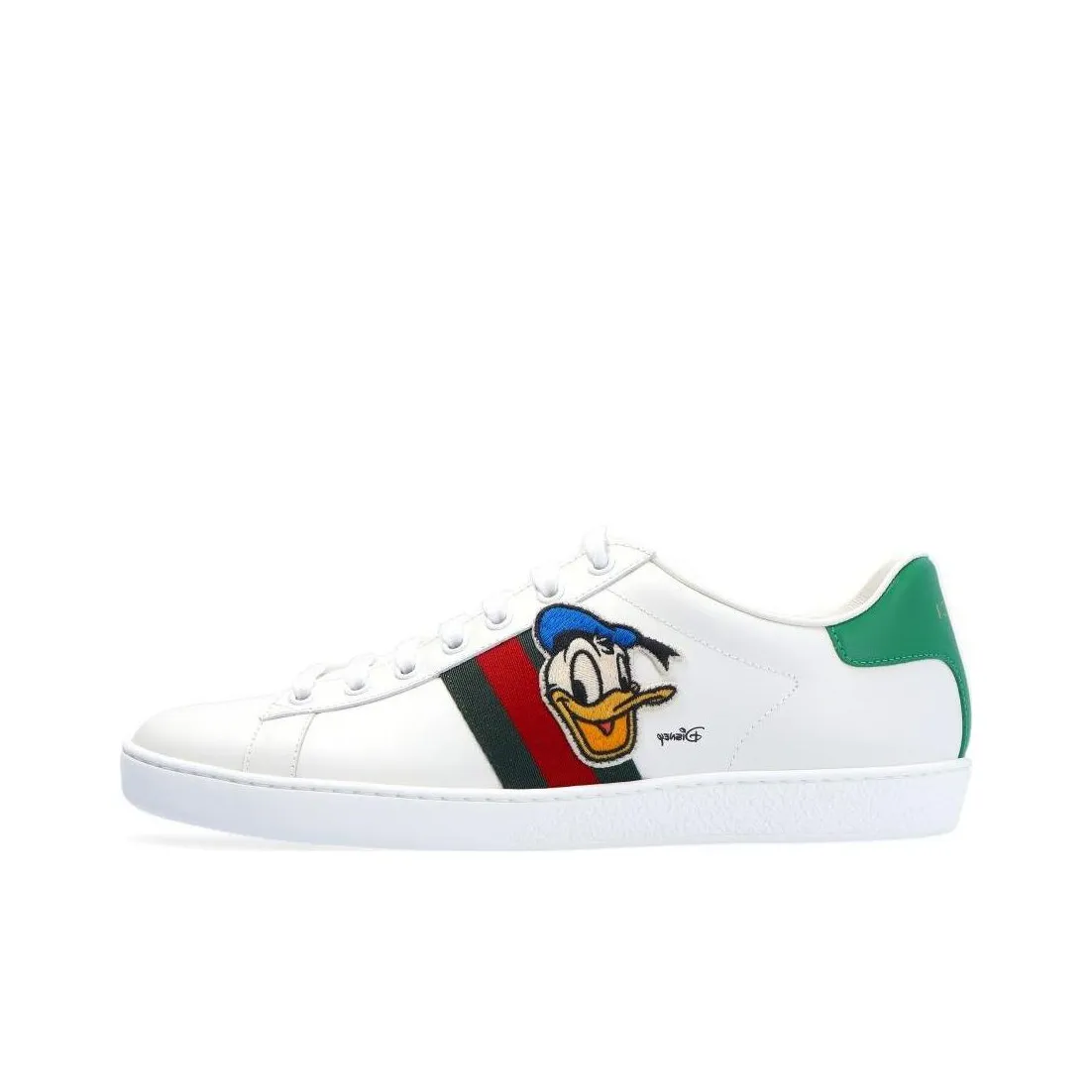 GUCCI X Disney Ace "Donald Duck Patch" Shoes