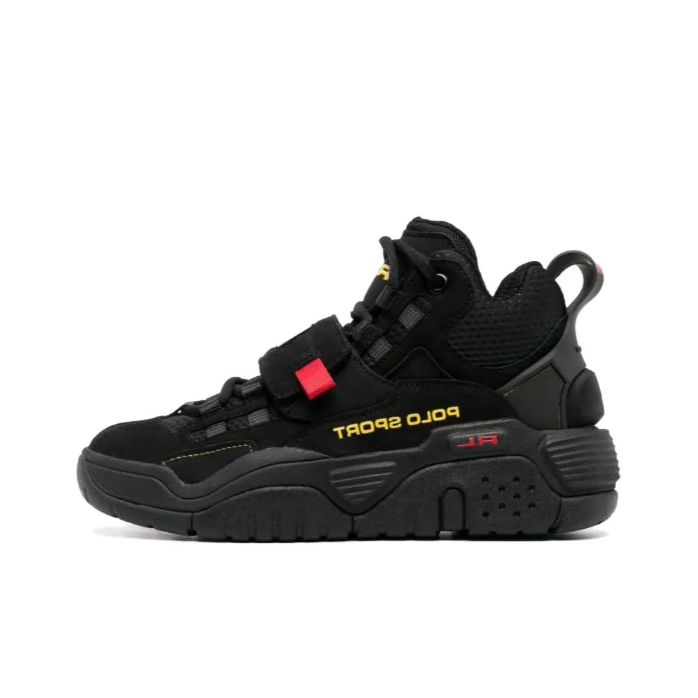 Polo Ralph Lauren Panelled High-top Sneakers
