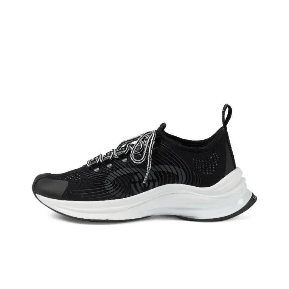 GUCCI RUN Casual Shoes Women's Low Top Black