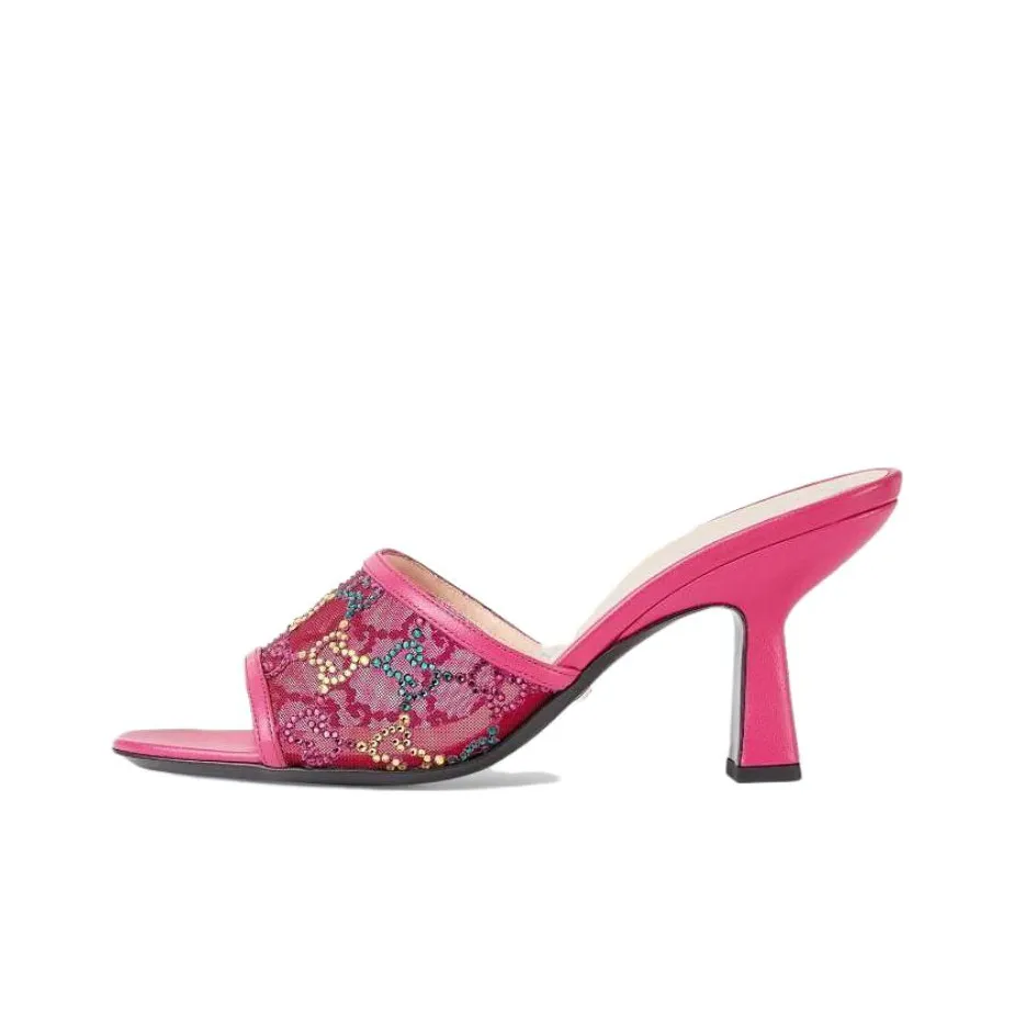 GUCCI Слипоны Женские Розовые