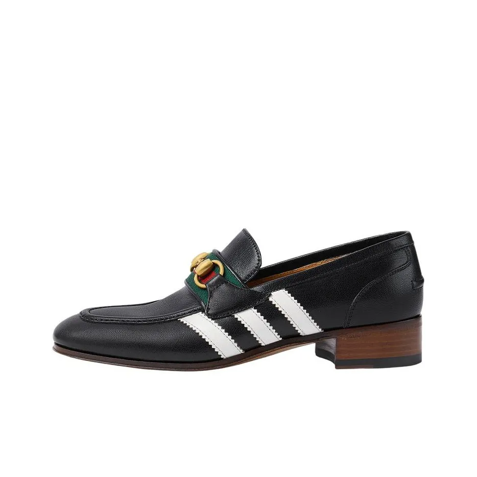 GUCCI Adidas X GUCCI Women's Loafer 'Black Leather' Women's
