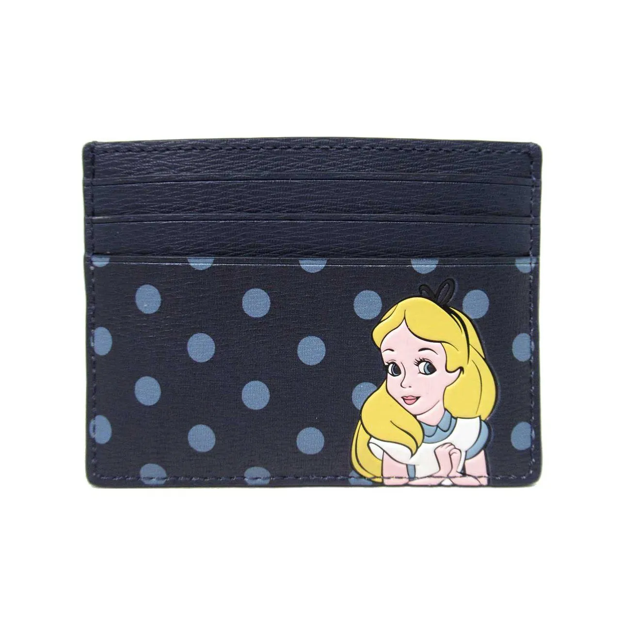 Kate Spade Leather Card Holder Regular Women's Blue