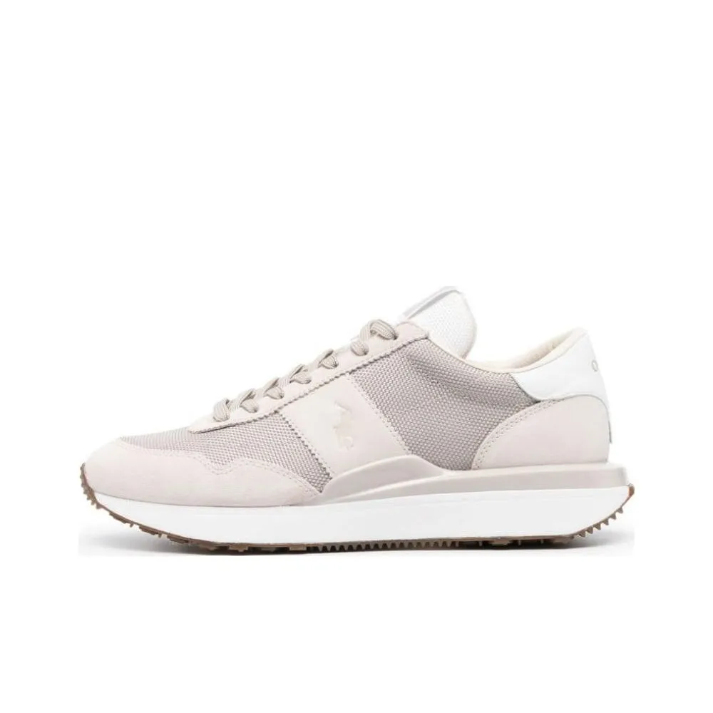 Polo Ralph Lauren Train 89 Low Топ Повседневная обувь Мужская Серый