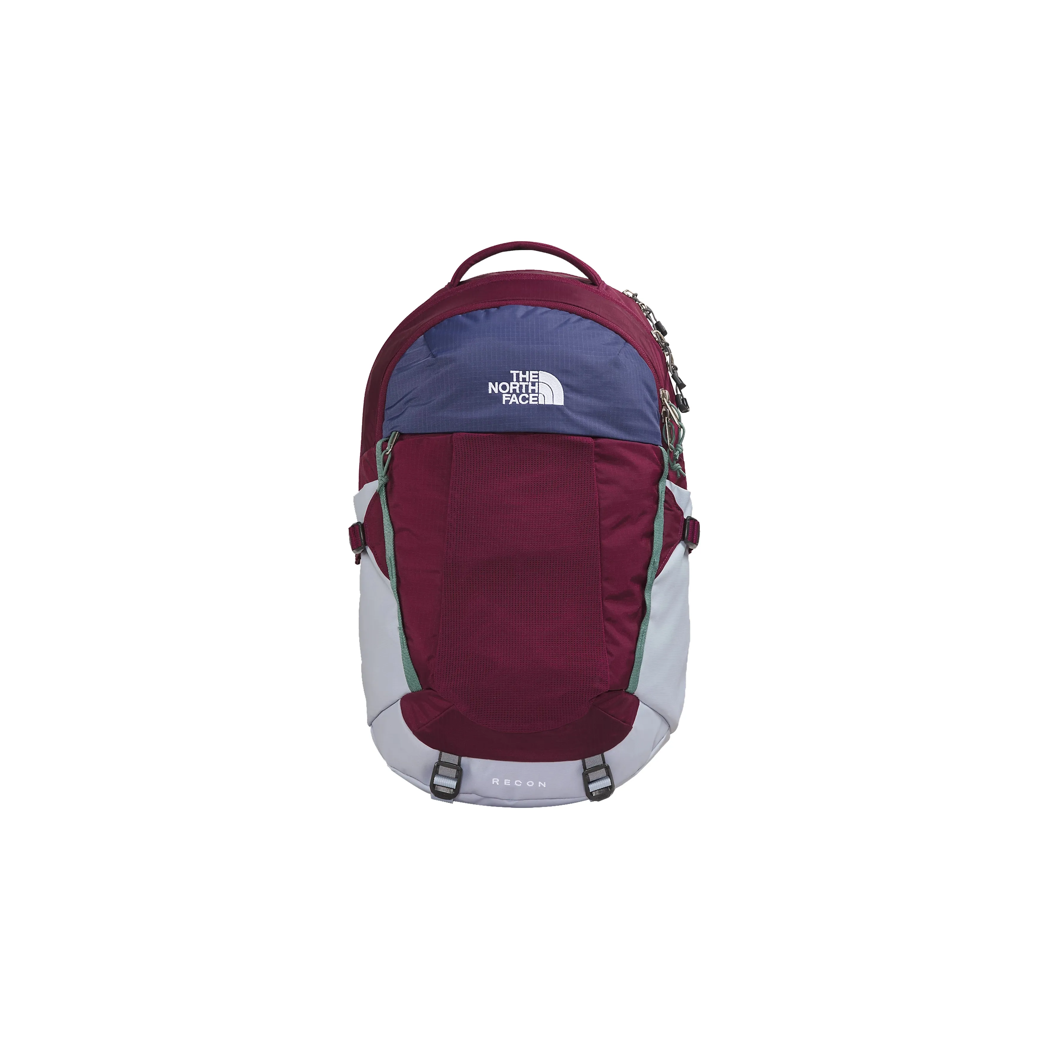 The North Face 25L Рюкзак Outdoor Сумка Переработанный Нейлон Berry Ivy Женская