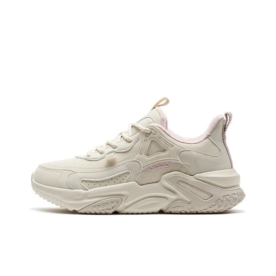 XTEP Nomadic Low Топ Повседневный Женский Чайный Белый