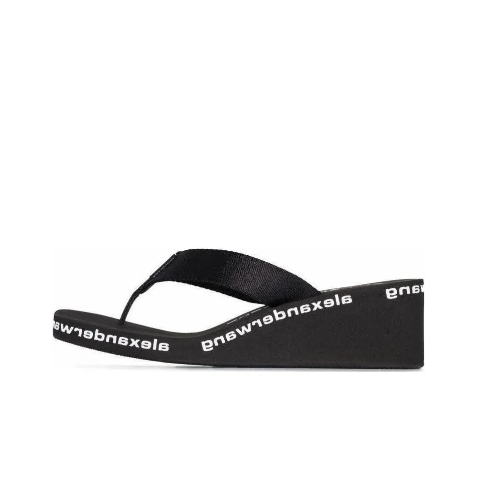Alexander Wang Logo Printed Sandals Women's