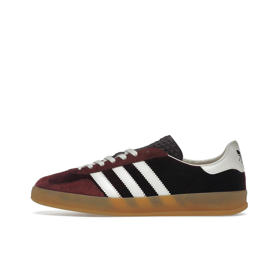 adidas slip on burgundy
