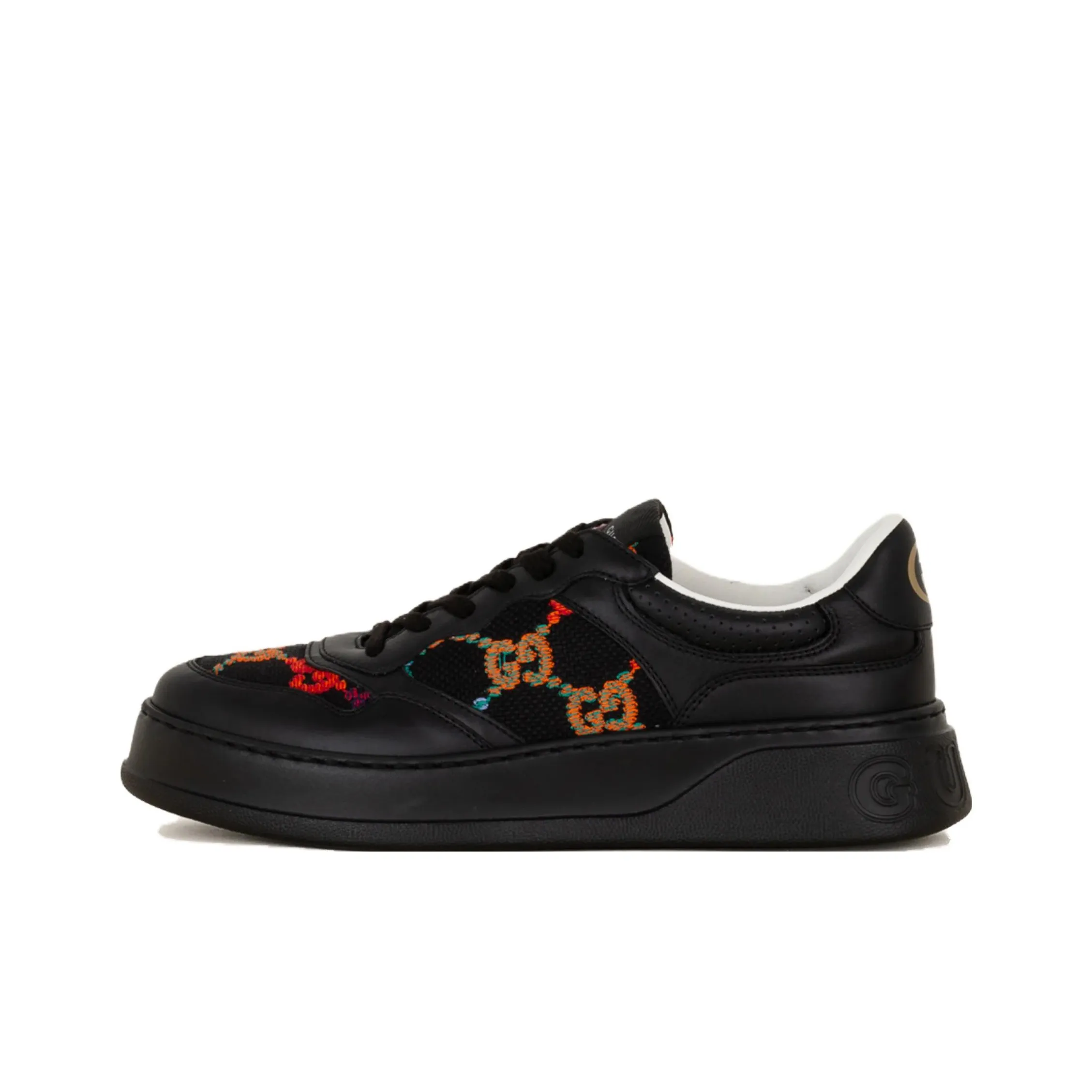 GUCCI Chunky B GG Cookie Shoes Stylish Skateboarding Shoes Men's Black