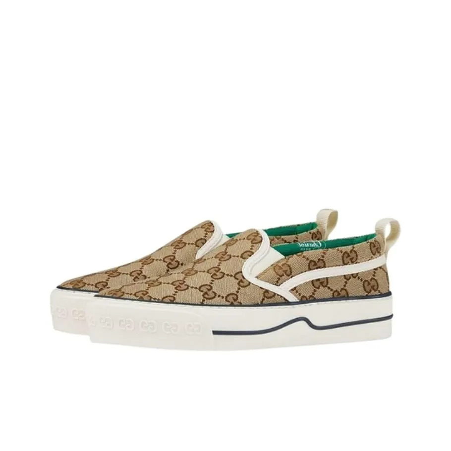 GUCCI Tennis 1977 Slip On Gg Women's