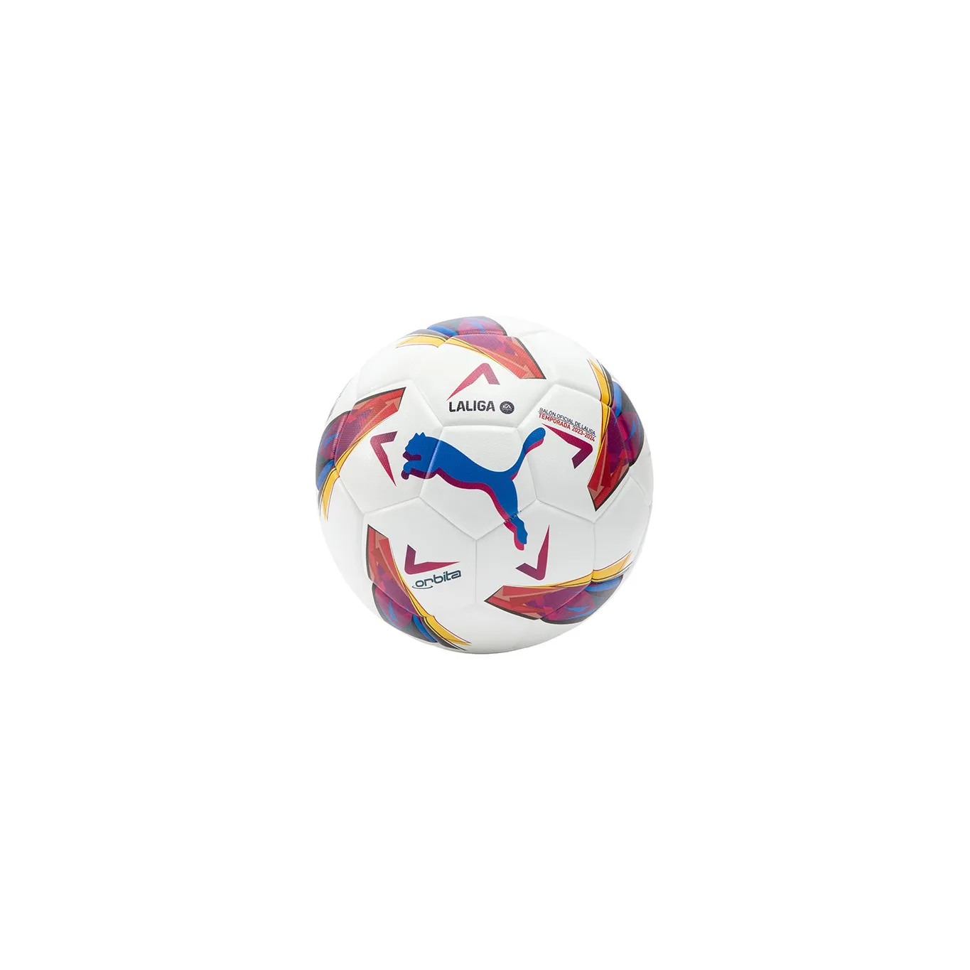 PUMA Size 5 Soccer Machine Stitched Soccer Ball Unisex White Multicolor