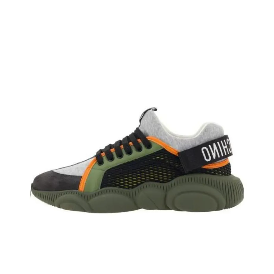 MOSCHINO Teddy Leather Sneakers