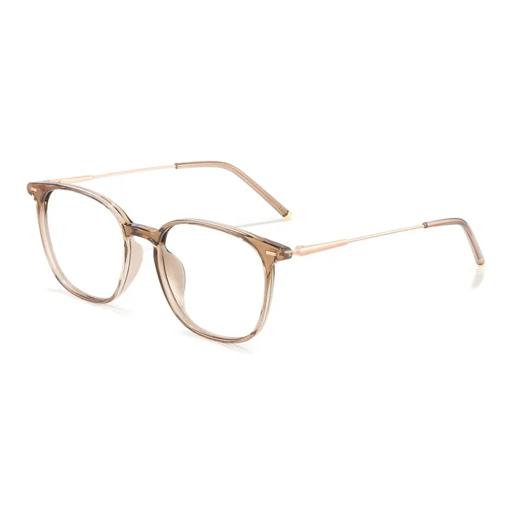 BERTHA Чистый титан TR90 Нержавеющая сталь Квадратные Оправы для очков Унисекс