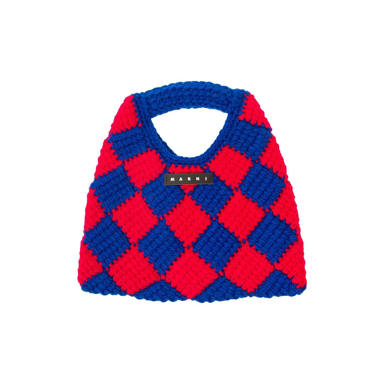 MARNI Акриловая сумка из коровьей кожи для детей красная синяя