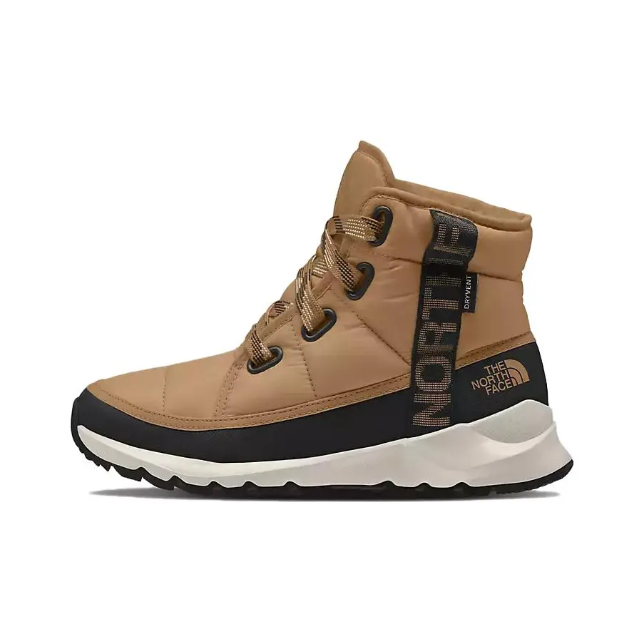 THE NORTH FACE ThermoBall Breathable Warm Crew Outdoor Boots Women's Apricot