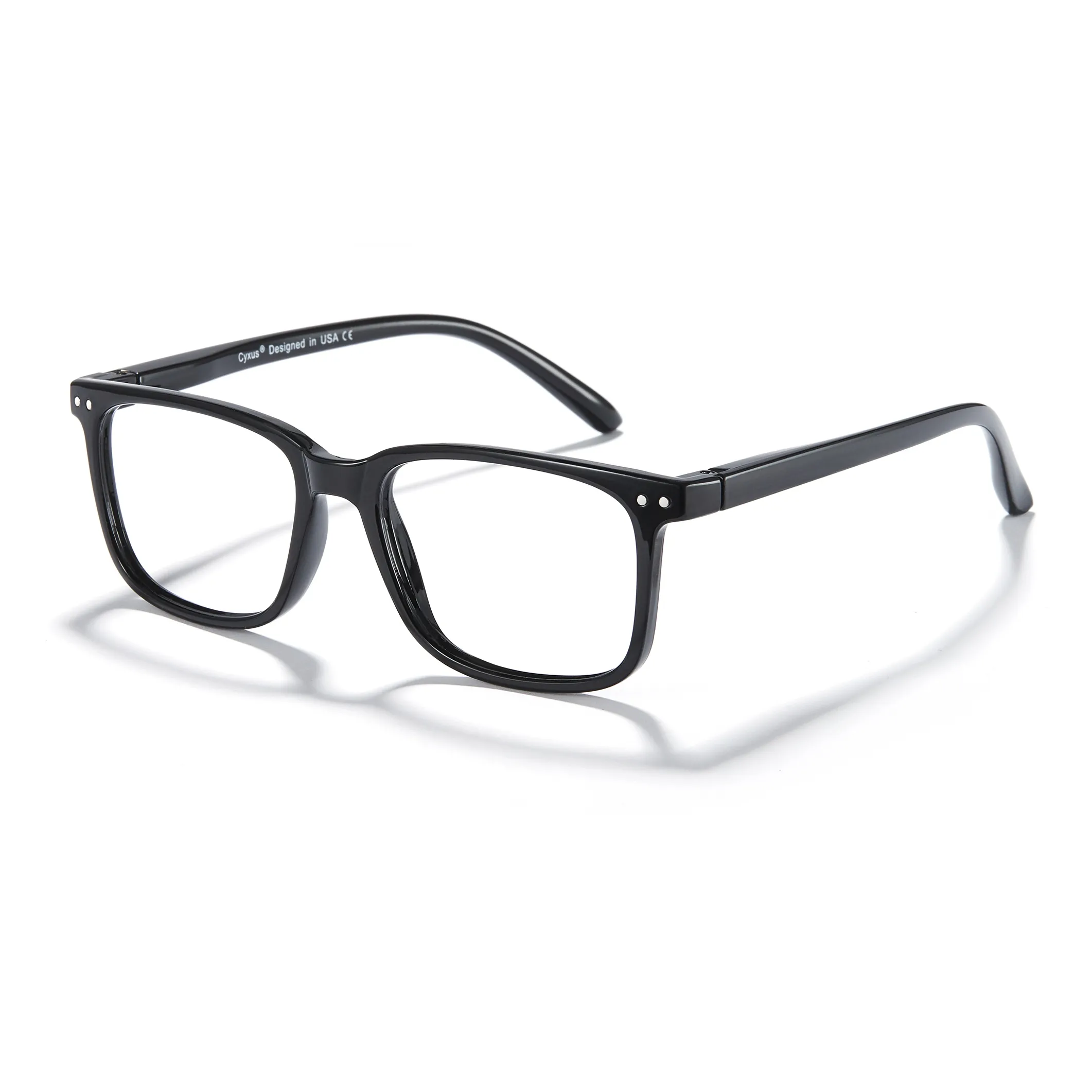 CYXUS ПК Квадратные Оправы для Очков Унисекс