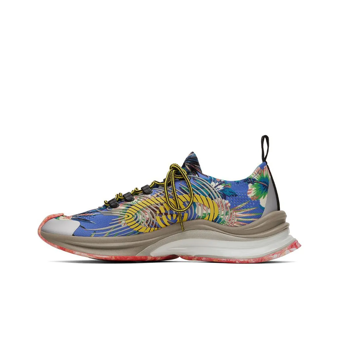 GUCCI Run Sneaker 'Marble And Floral'