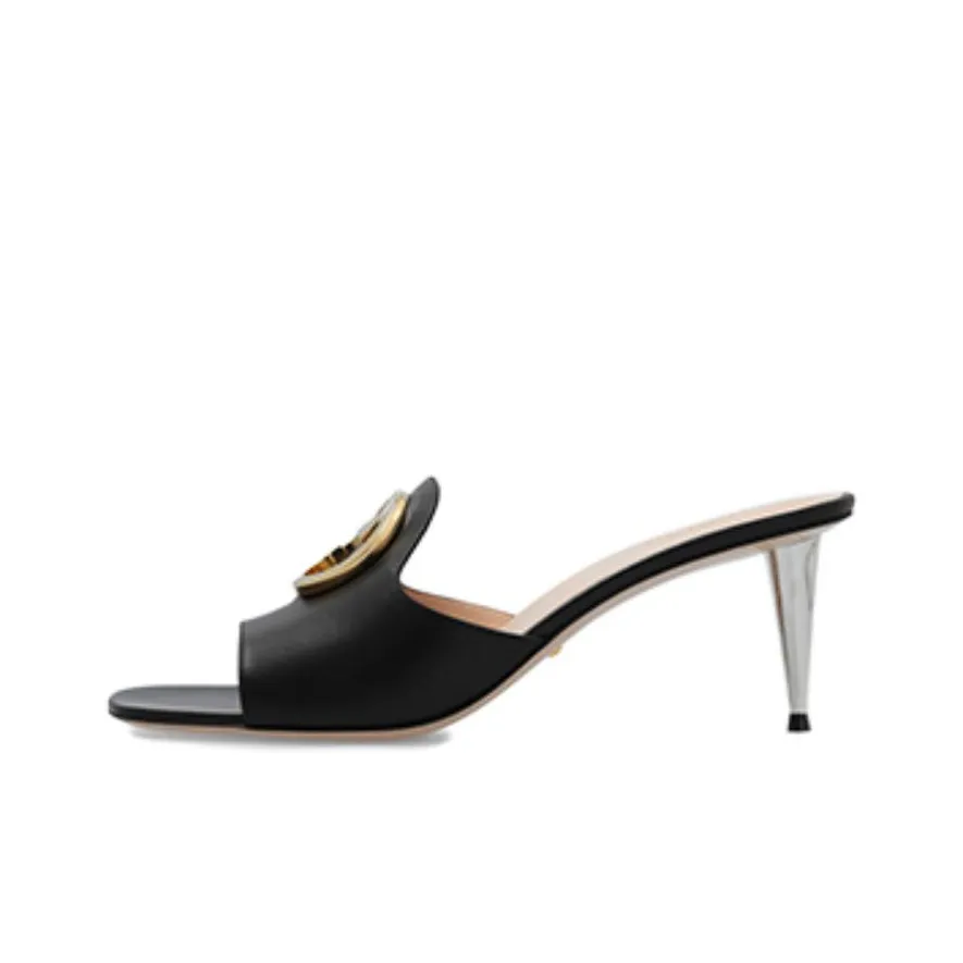 GUCCI Blondie Слипоны Женские Черный