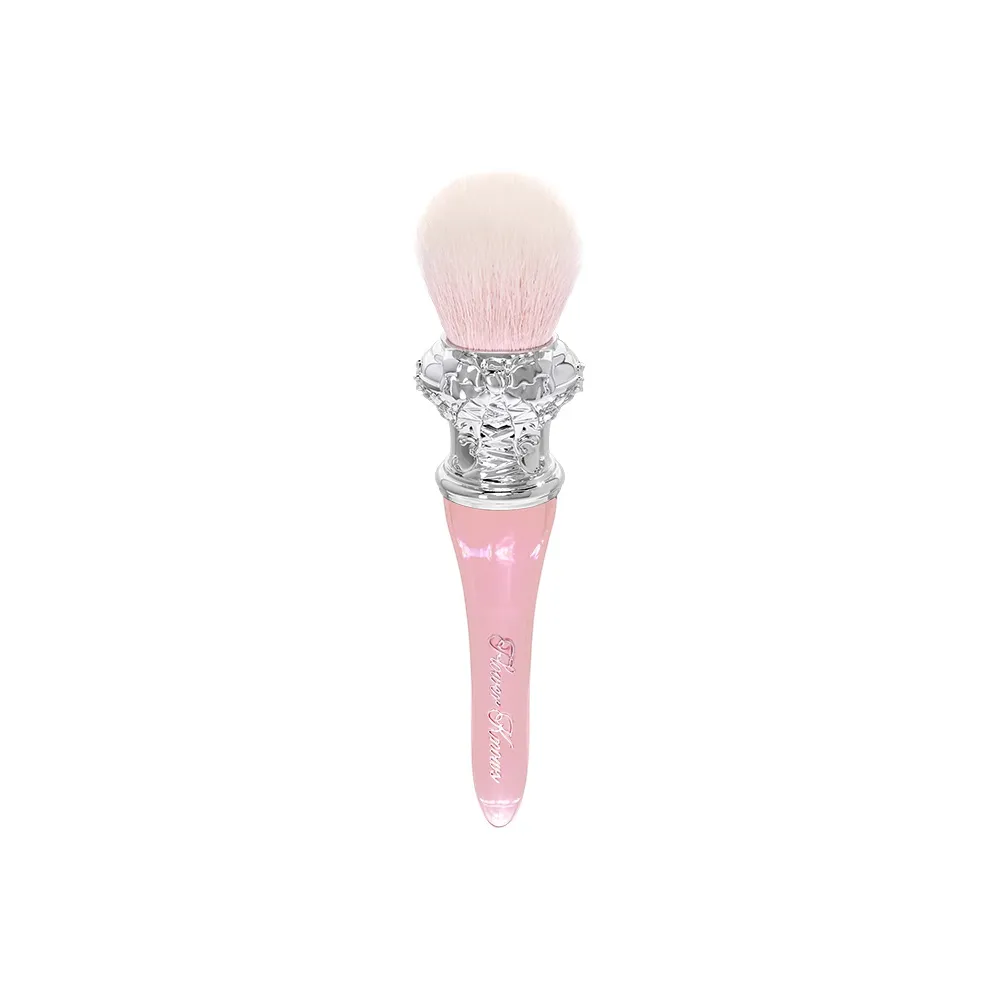 FlowerKnows Swan Ballet Сердце Blush Brush Портативный Розово-серебристый Белый серебристый