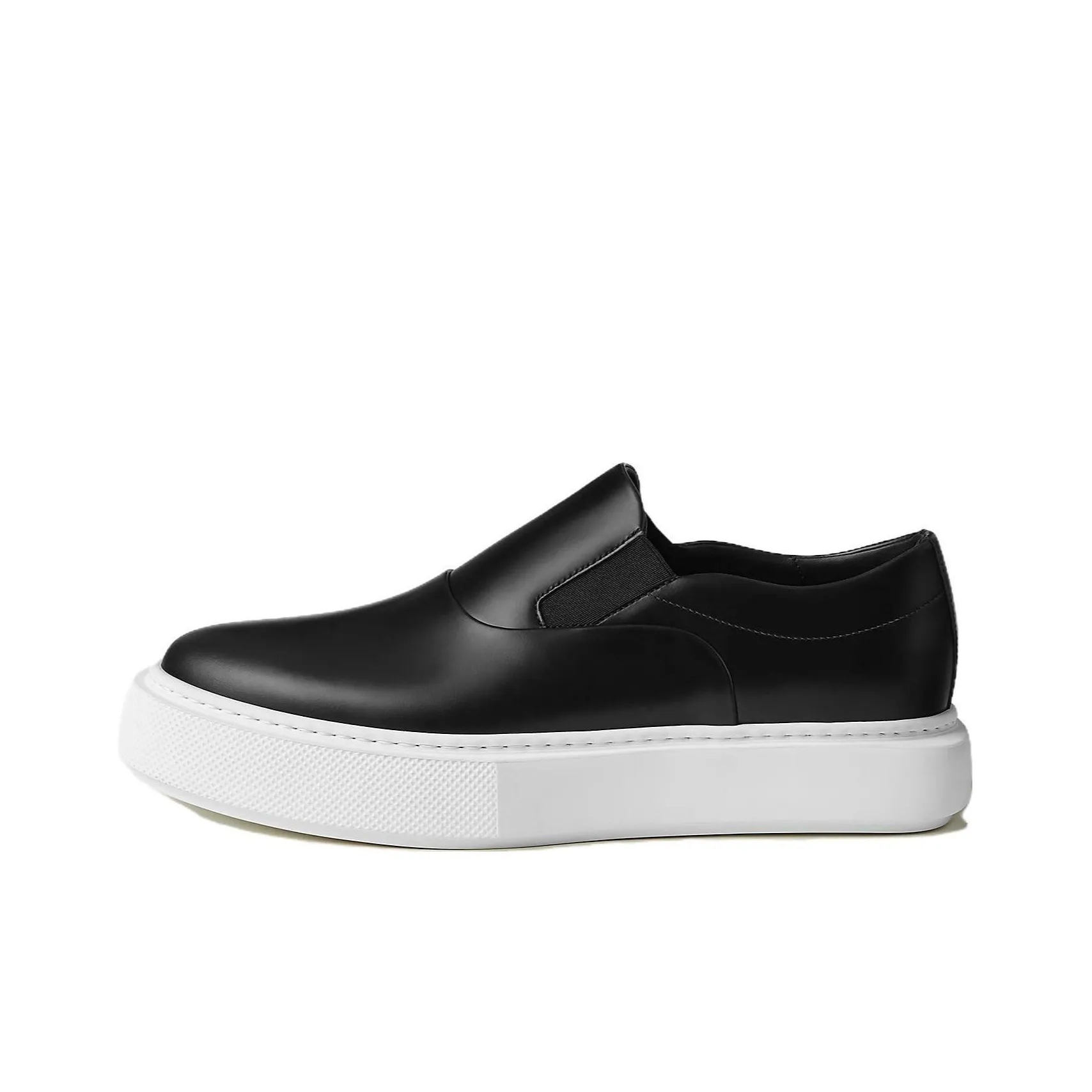 HERMES Hiro Loafers Men's Black