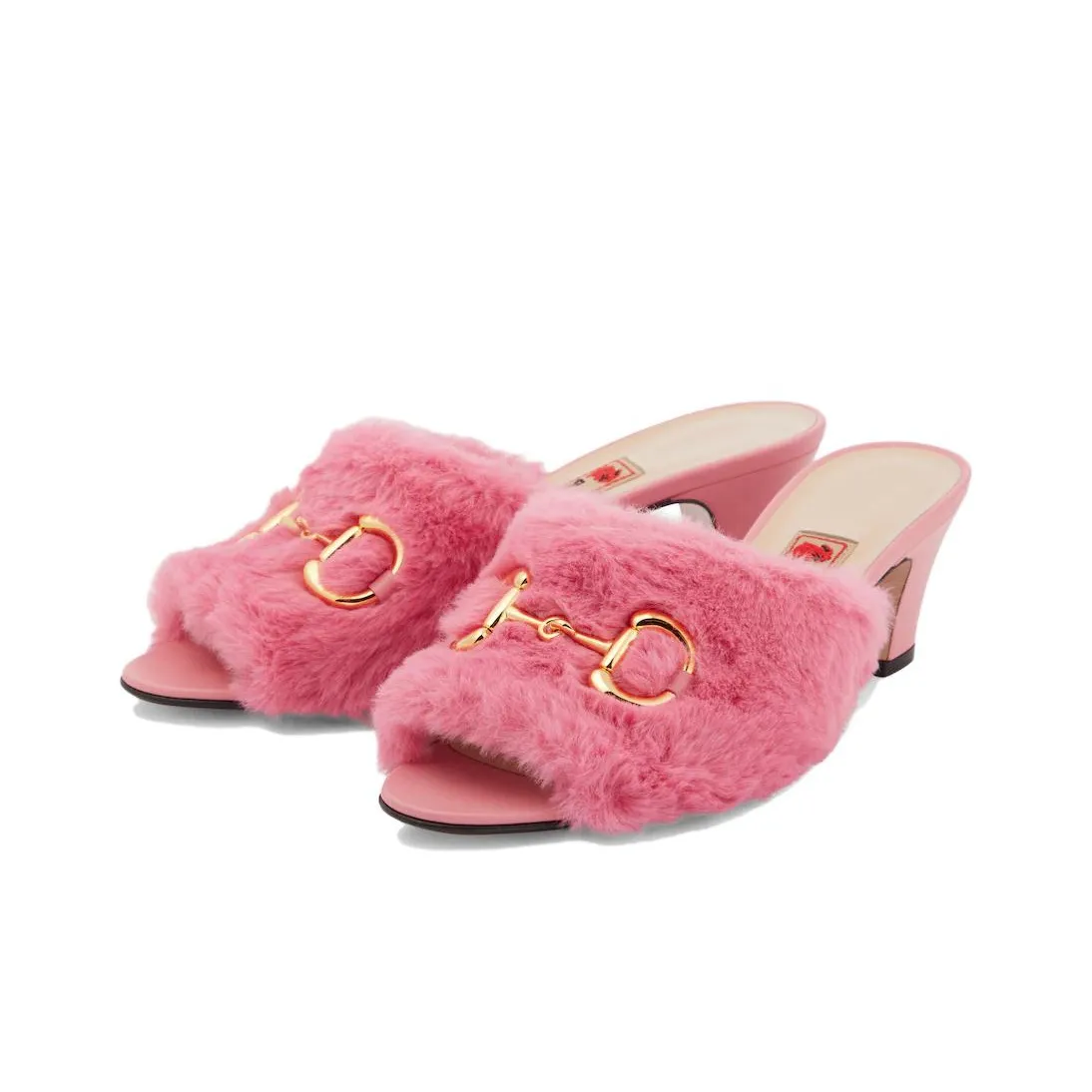 GUCCI Слипоны Женские Розовые Ограниченная серия Год Кролика