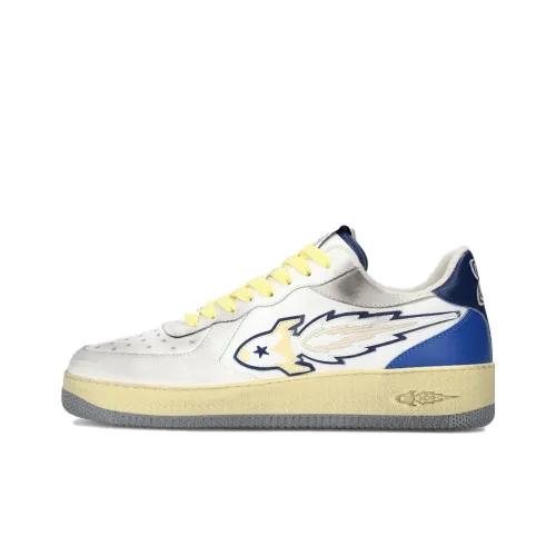 ENTERPRISE JAPAN Кроссовки для скейтбординга Low Top Желтый/белый Мужские