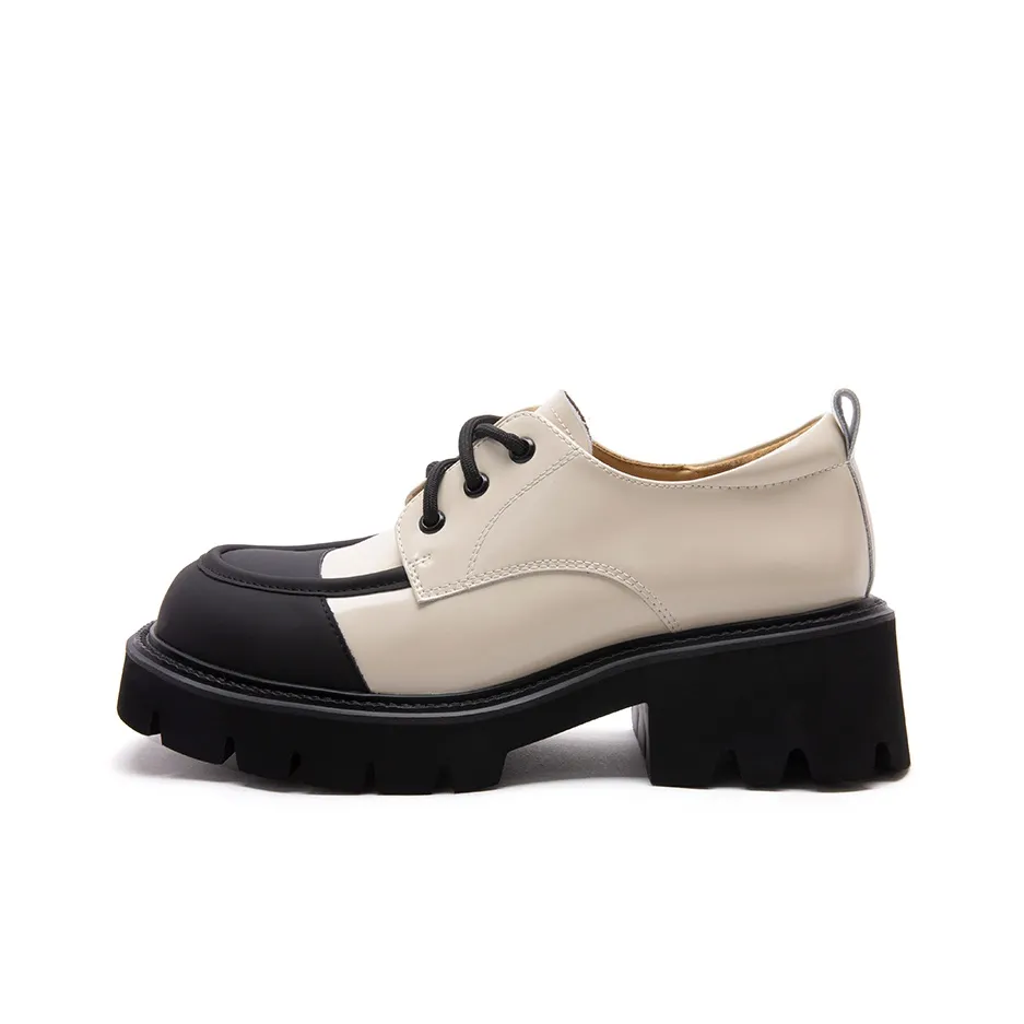 Anthony Miles Лоферы Низкие Топ Бежевый Черный Женские