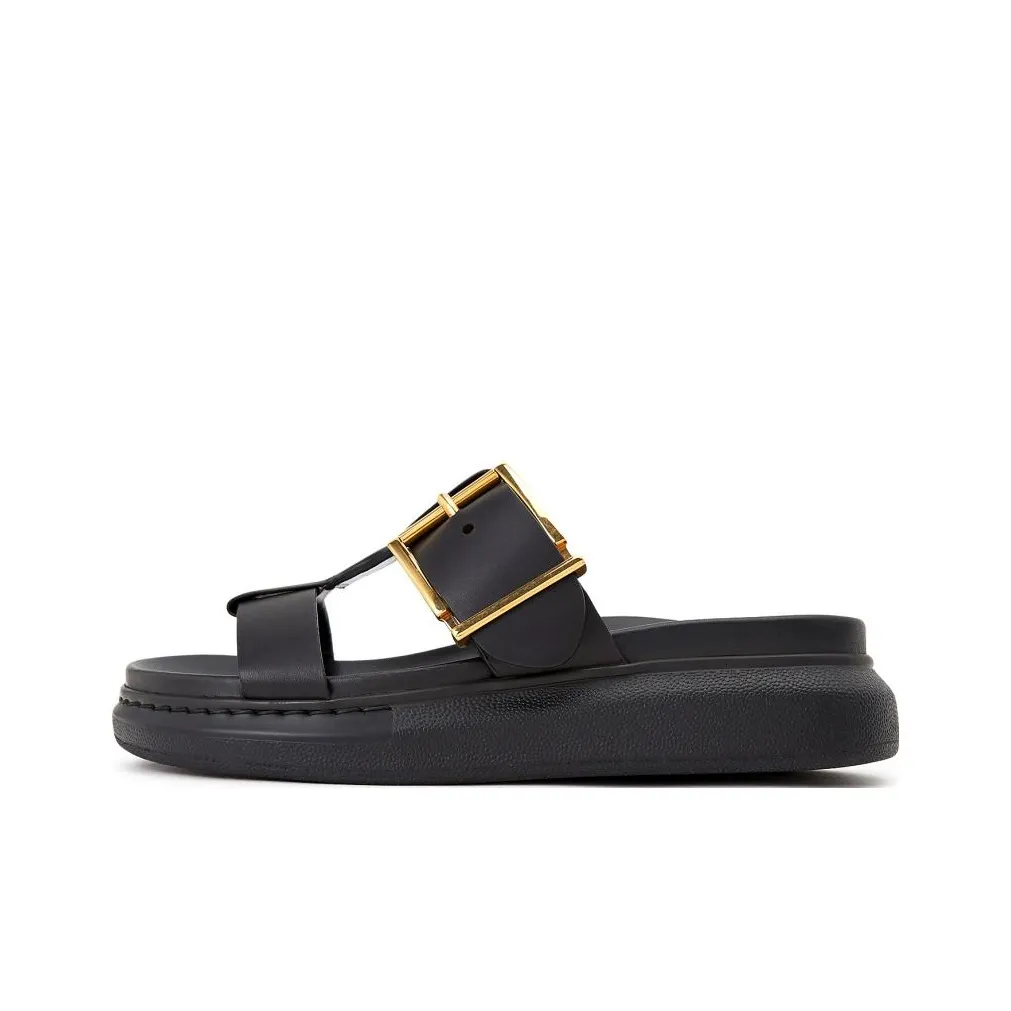 Alexander McQueen Hybrid Stylish Sandals Women's Black