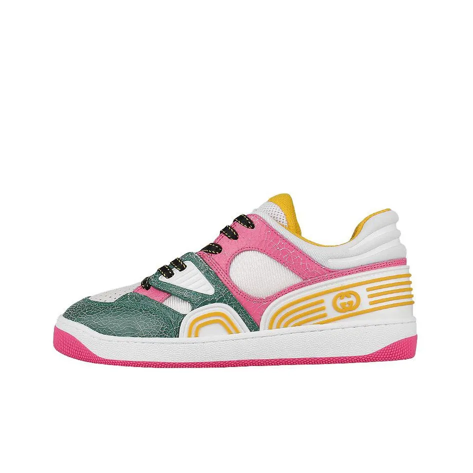 GUCCI Women's Basket 'White Pink Green' Women's
