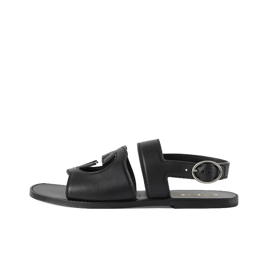 GUCCI Sandal 'Interlocking G   Black'