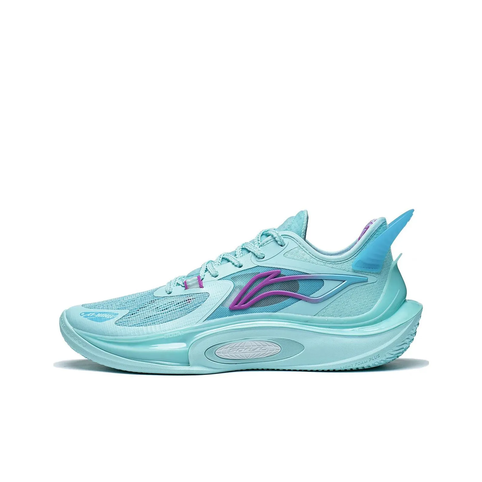LiNing SONIC 11 V2 Shock Absorbers With Slip Resistant Features Low Top Basketball Shoes Men's Island Blue