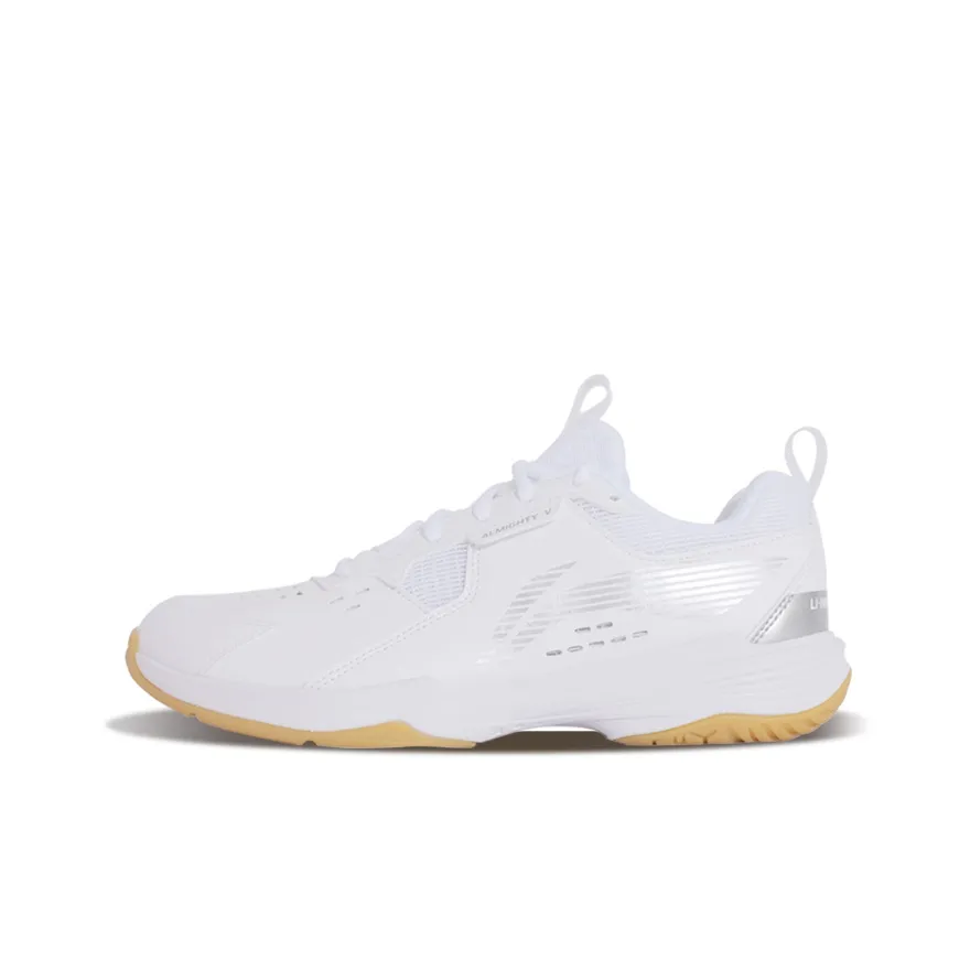 Лайнер Ace Ⅴ Амортизаторы Slip-resistant устойчивый к истиранию дышащий MID Топ Бадминтон Обувь Unisex Белый