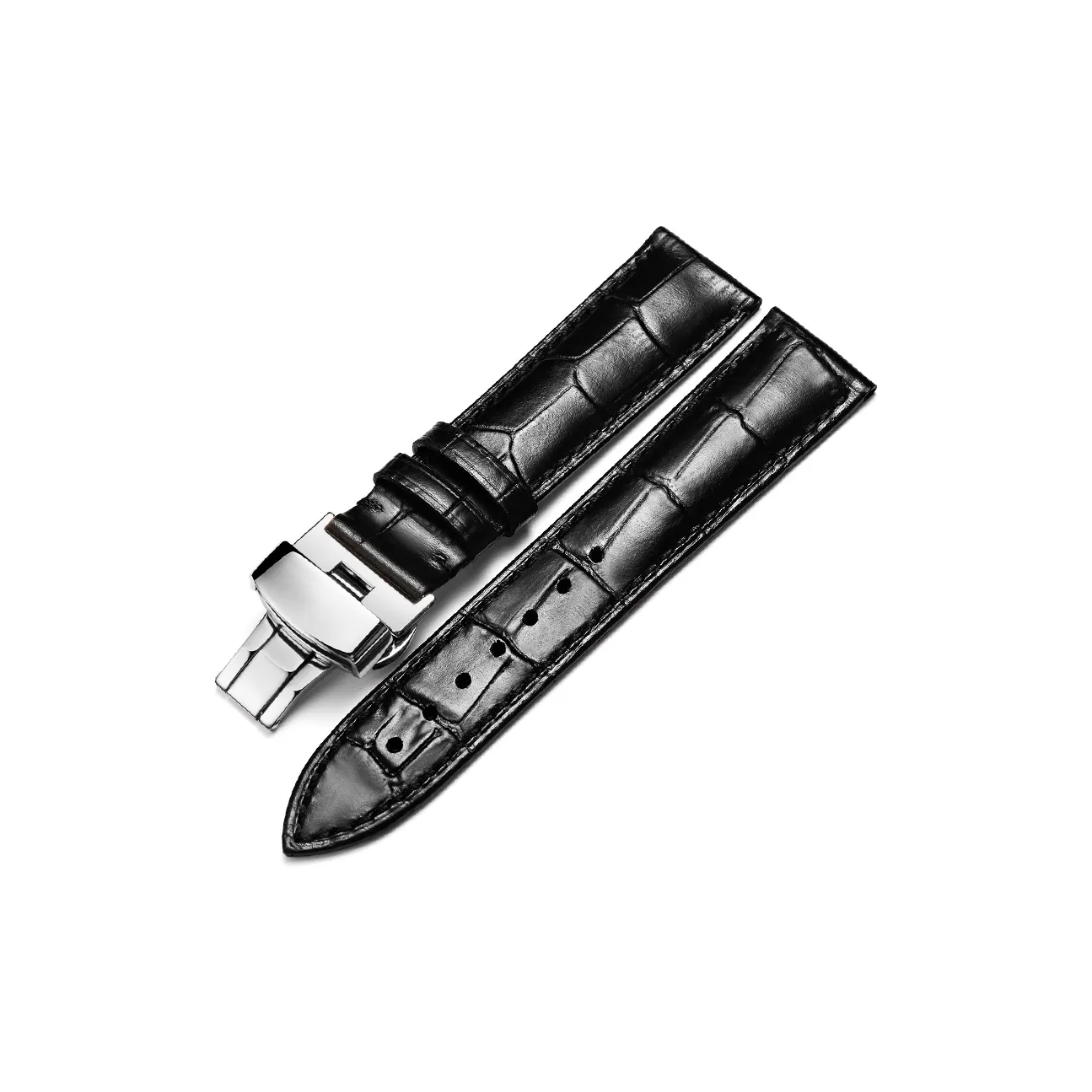 ZHISHENG Casio, IWC, MIDO, Tissot, Omega, Seiko, Citizen, Rossini, CK Compatibility Watch Band Genuine Leather Material