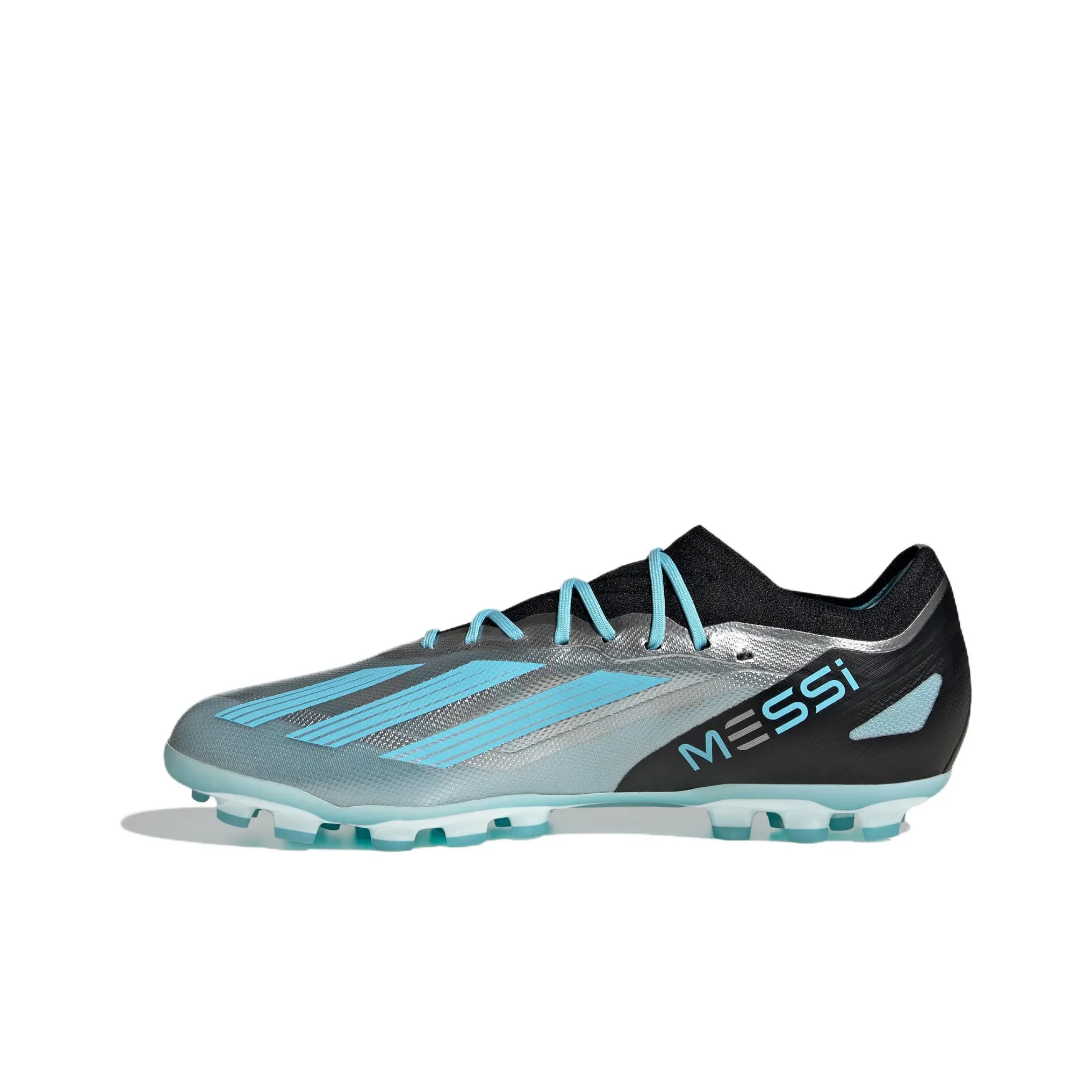 adidas X Crazyfast Messi.1 2G/3G AG 'Silver Blue Core Black'