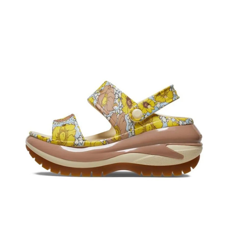 Crocs Mega Crush Пляжные сандалии Унисекс Коричневый