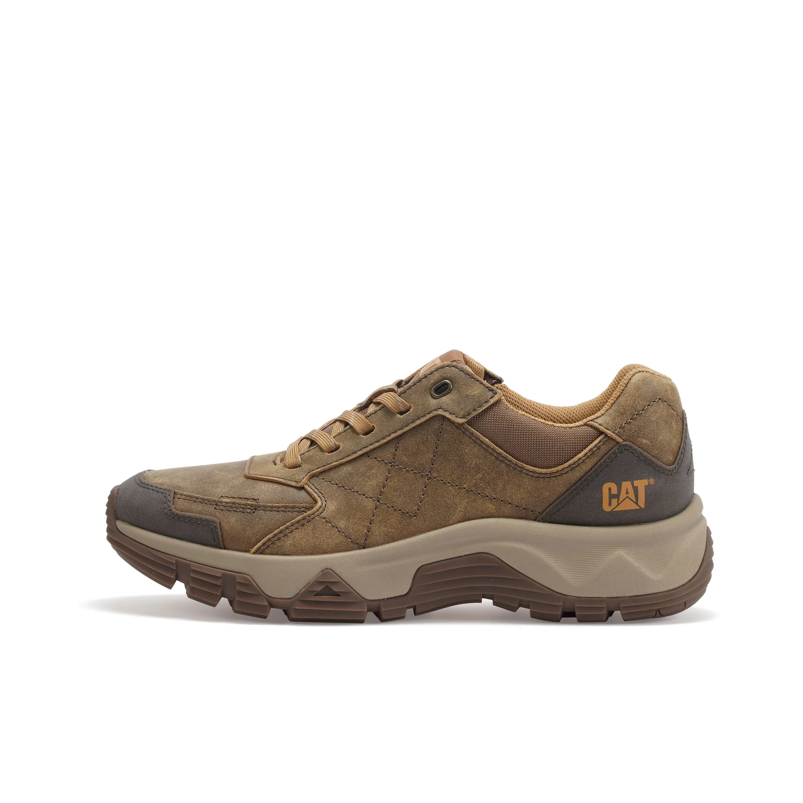 CAT Detours Slip-resistant Abrasion-resistant Waterproof Low-top Streetwear Men's Umber
