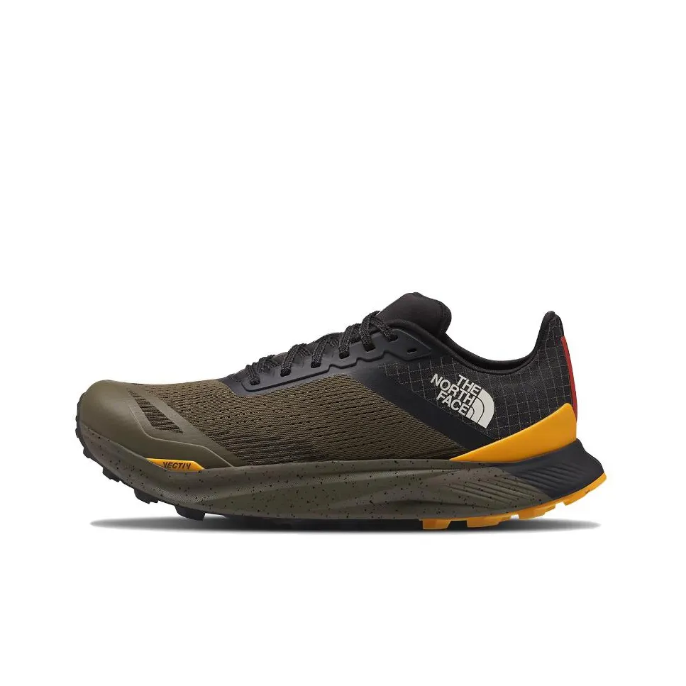 THE NORTH FACE Vectiv Infinite 2 Anti Slip Wear Resistant Low Top Outdoor Shoes Men's Olive Green